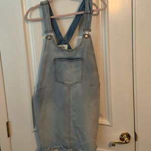 Forever21 Denim Overall dress (NWOT)